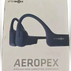 Aeropex Aftershokz Over the Ear Bone Conduction Headphones
